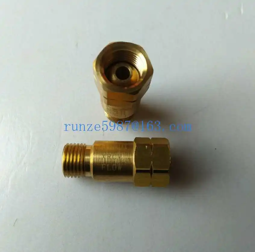 Anti-tempering check valve for flux generators XRCV threaded back teeth 9/16