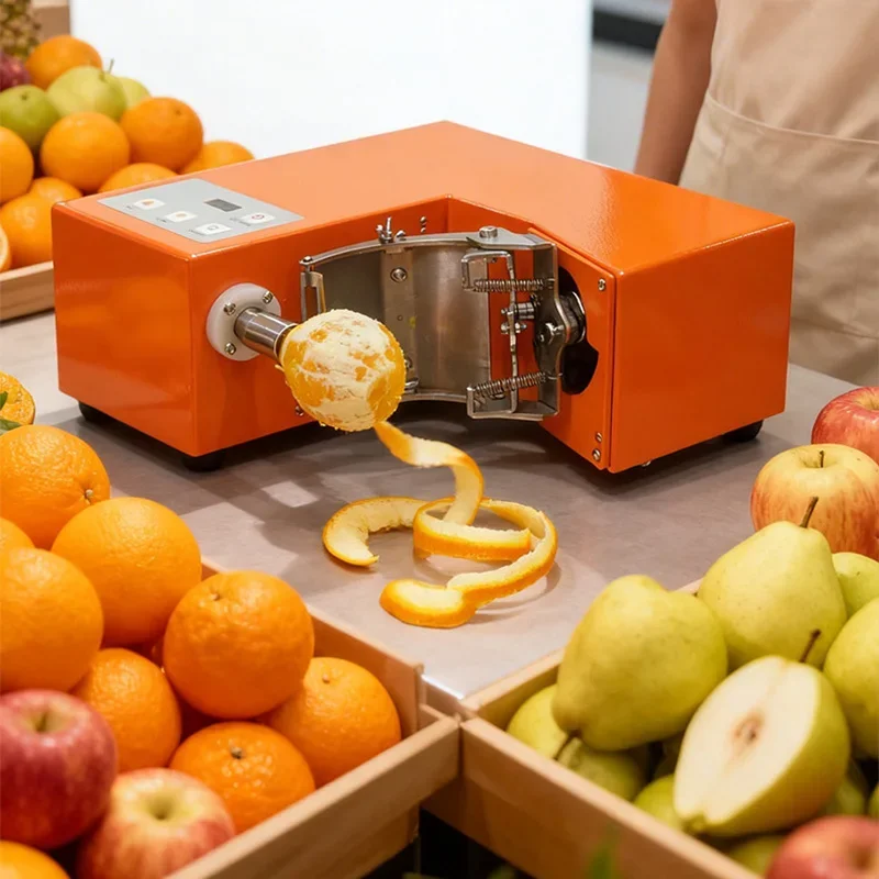 Fully Automatic Peeling Machine with Adjustable Peeling Thickness Processing Equipment for Small Fruits Such as Apples