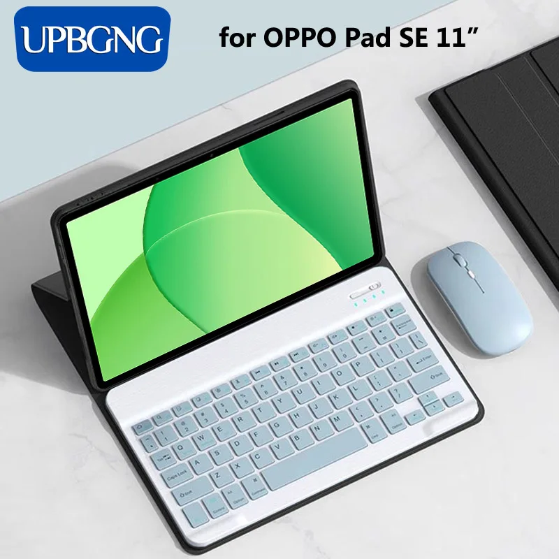 

Cover with Keyboard Case for OPPO Pad SE 11inch 2025 Funda Stand Shell Wireless Tablets Keyboard for Redmi Pad SE Accessories