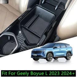 For Geely Boyue L/Starray 2023 2024 Car Central Console Storage Armrest Box Container Organizer Holder Tray Plastic Accessories