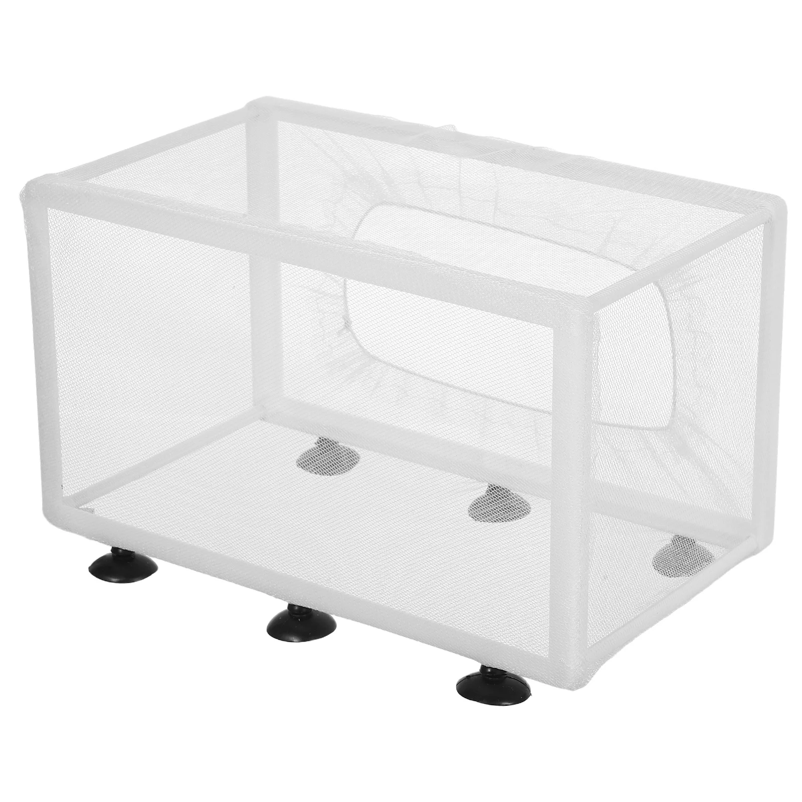 

Aquarium Fish Isolation Box Large Size With Suction Cups For Breeding Separation Fish Box For Hatchery Net