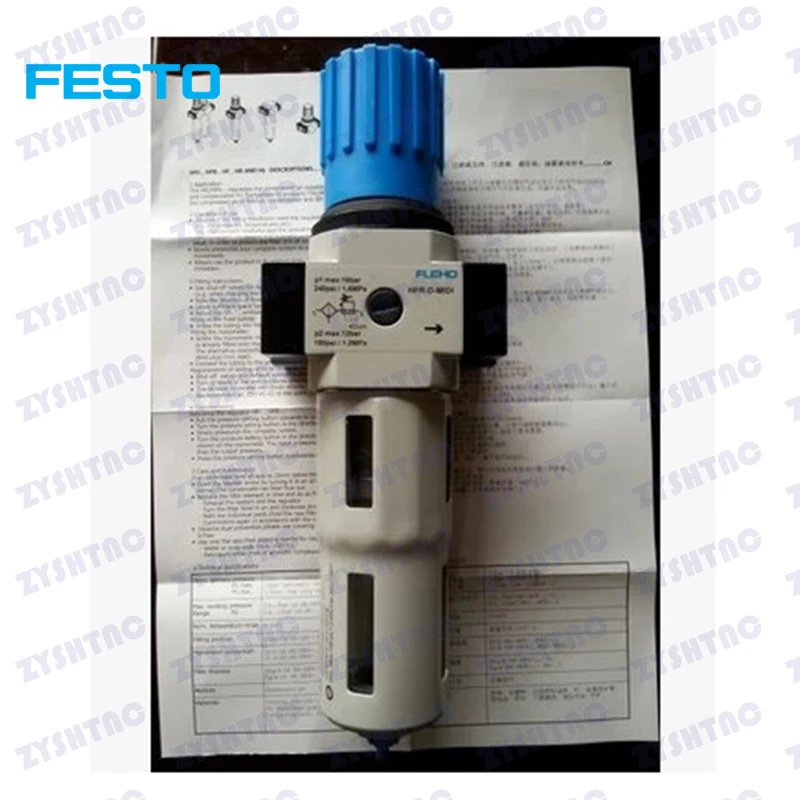 Imagem -05 - Festo-válvula Redutora de Pressão Lfr1 4-d-mini 159631 Lfr-1 8-d-mini 159630 Lfr Lr-1 8-1 4-1 2-d-o-mini-midi-a-frc Maxi Frc