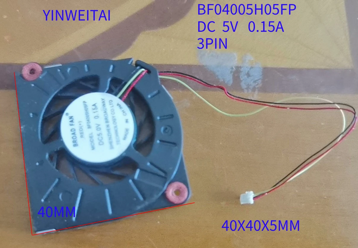 CPU FAN For One Netbook ONE-GX1 OneMix2 One Mix 3 OneMix2S OneMix 3S Pro HY45T-05A PAAD04510FH N429 DC5V New BF04005H05FP