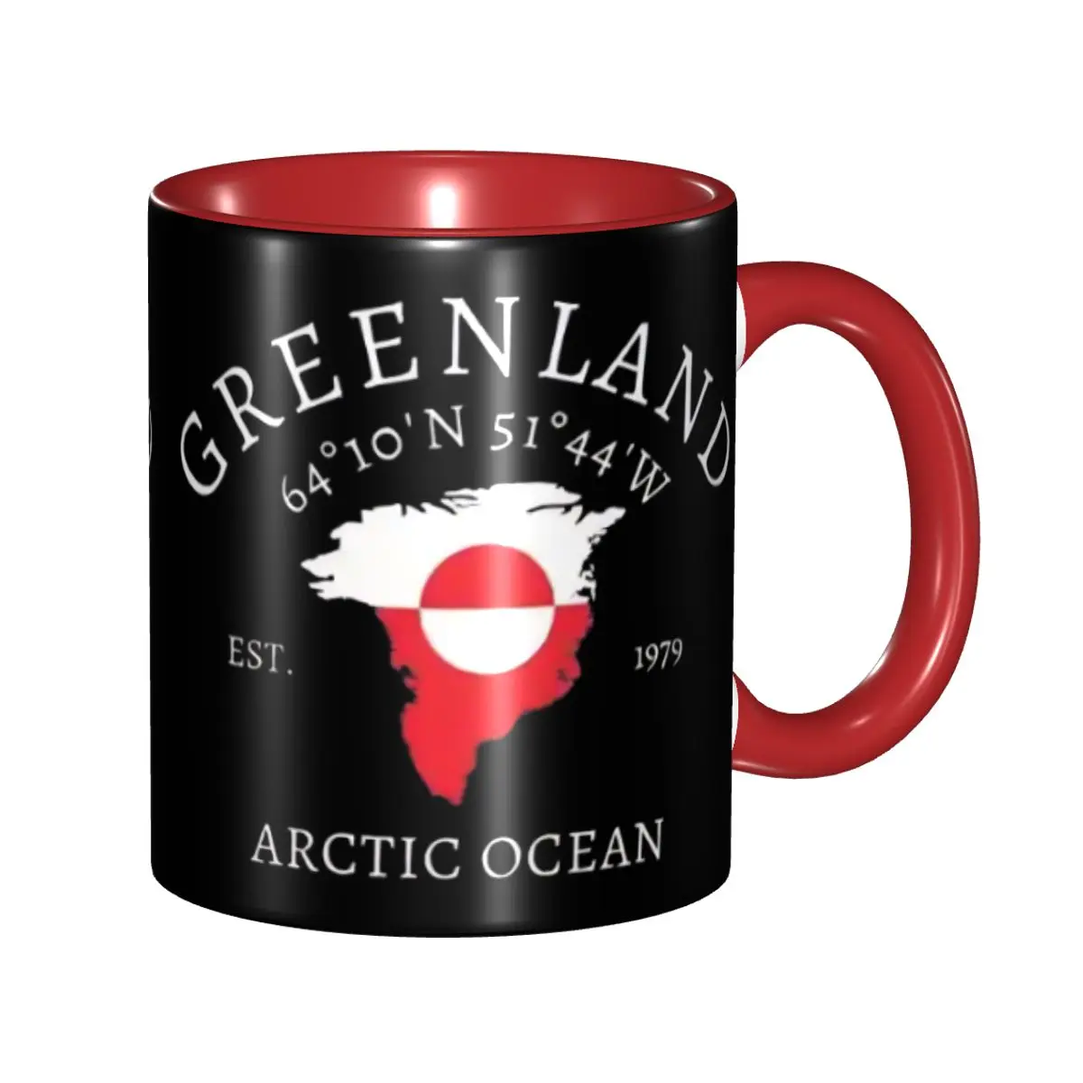 

Hands Off Greenland Is Not For Sale MGGA Coffee Mugs Funny Cup For Office