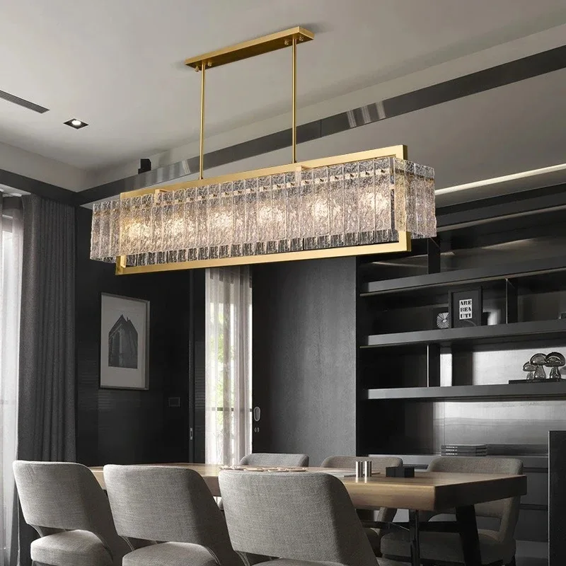 Crystal Chandeliers Dining Room Designer Nordic Italian LED Villa Bedroom Living Room, Dining Table, Kitchen Creative Chandelier