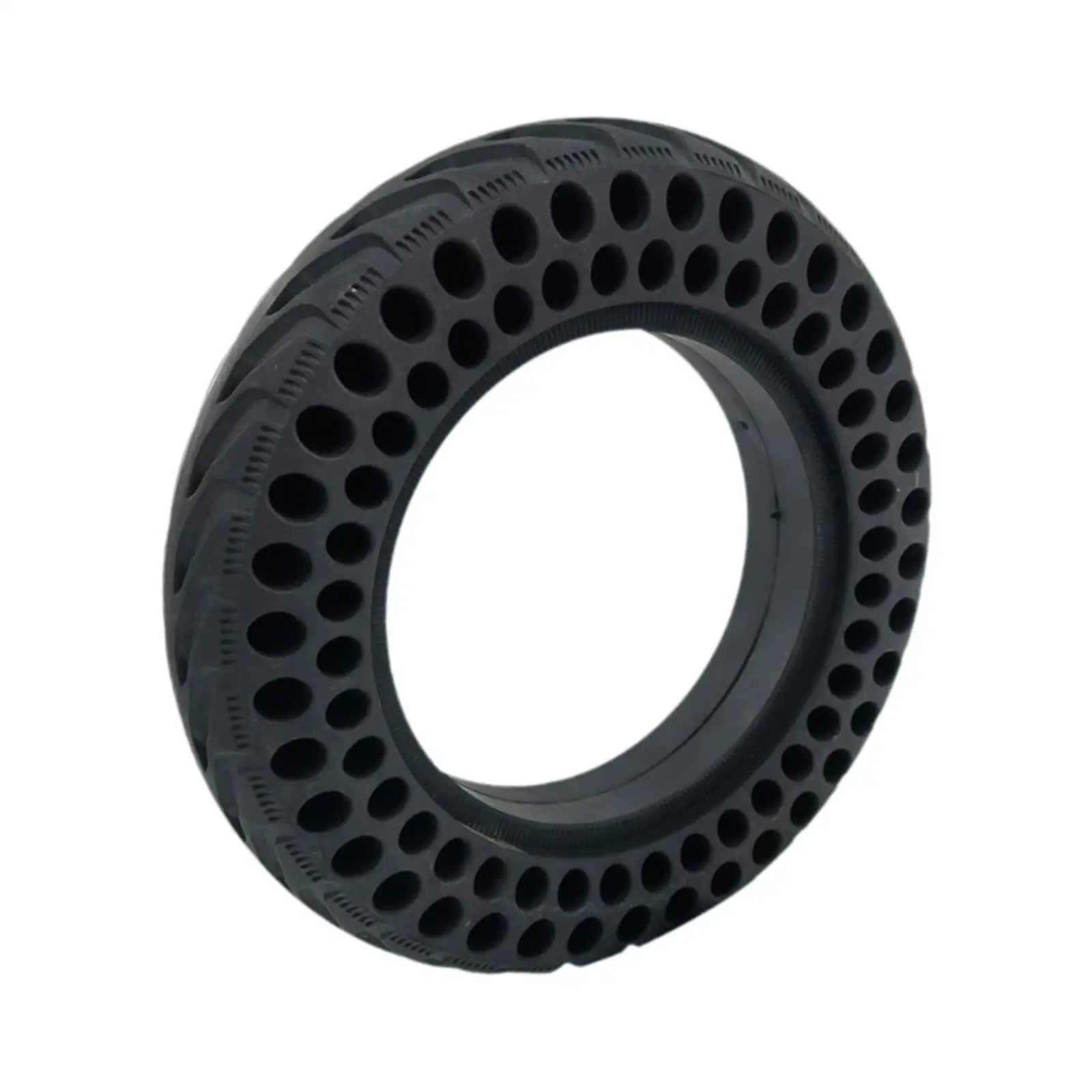 Generic 9.6 inch Solid Tire Black Professional Honeycomb Wheel Anti Slip Motorcycle Parts Universal Rubber Tire Motorcycle Tire