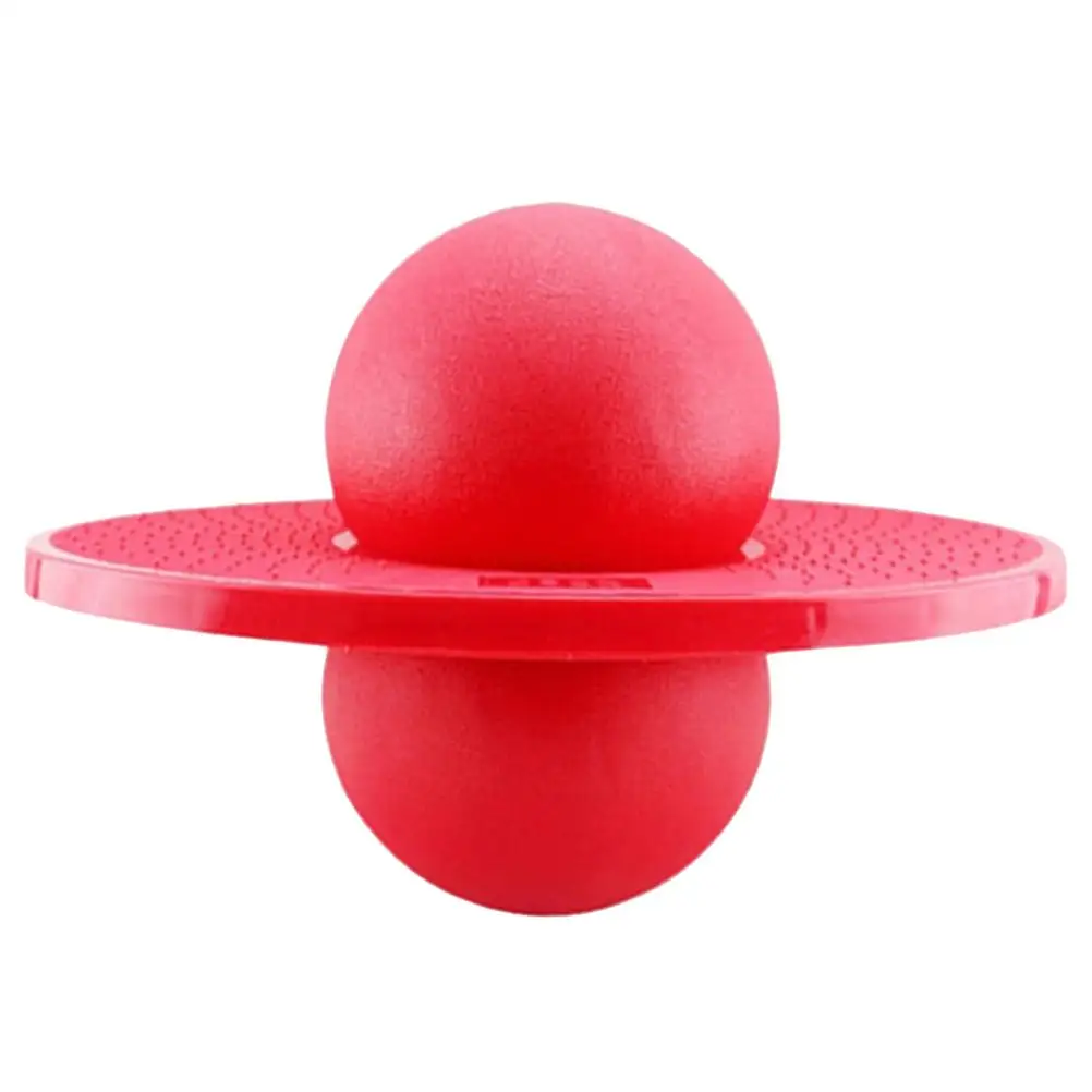 

Jumping Red Color Exercise Games Sports Toy For Outdoor Accessory Jumping Ball Sports Toy Teen Exercise Ball Girls