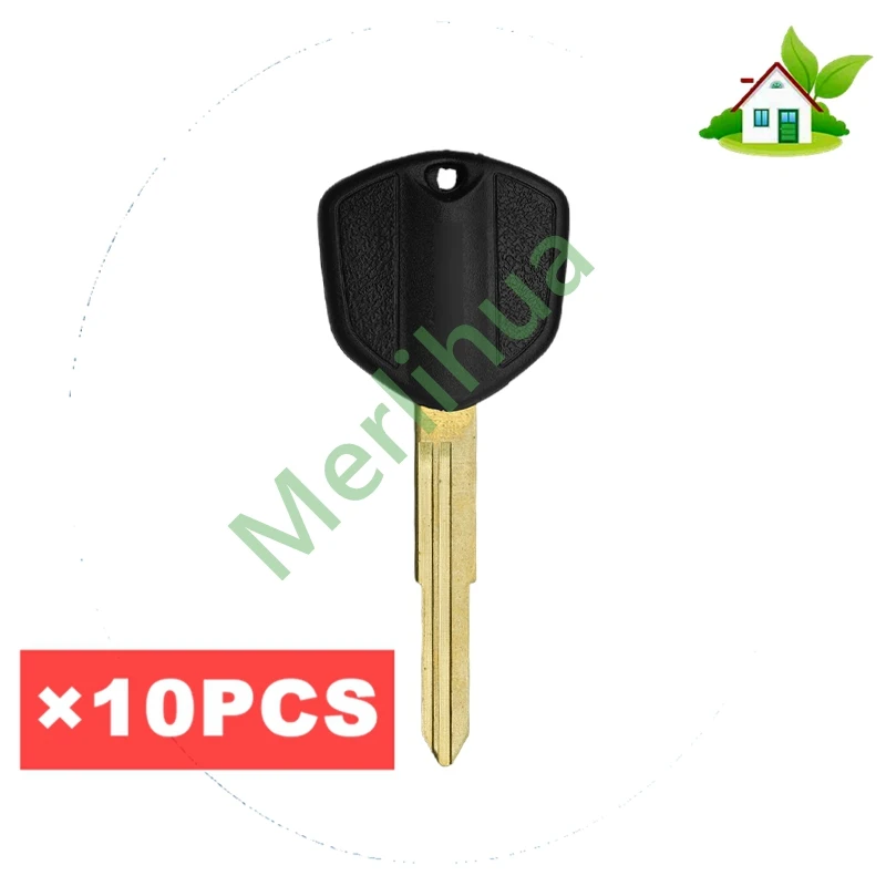 Honda motorcycle key, suitable for: Honda Hornet 250/600/900/919 vfr800 motorcycle key embryo.(Can install chips)