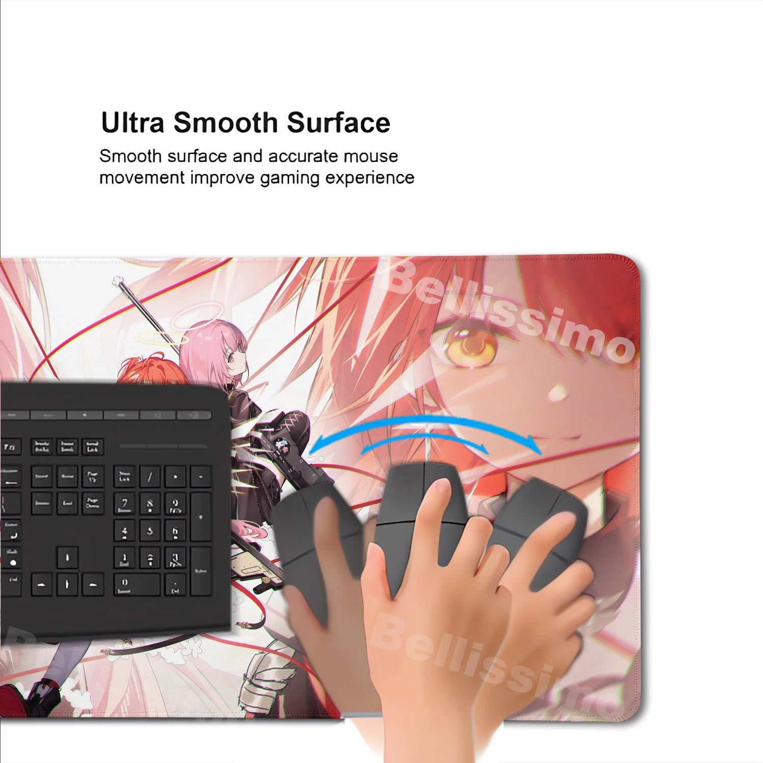 Arknights Mouse Pad Gamer Large Custom Home Mousepad XXL Lemuen Desk Mats Soft Natural Rubber Computer Table Mat PC Cabinet Rug