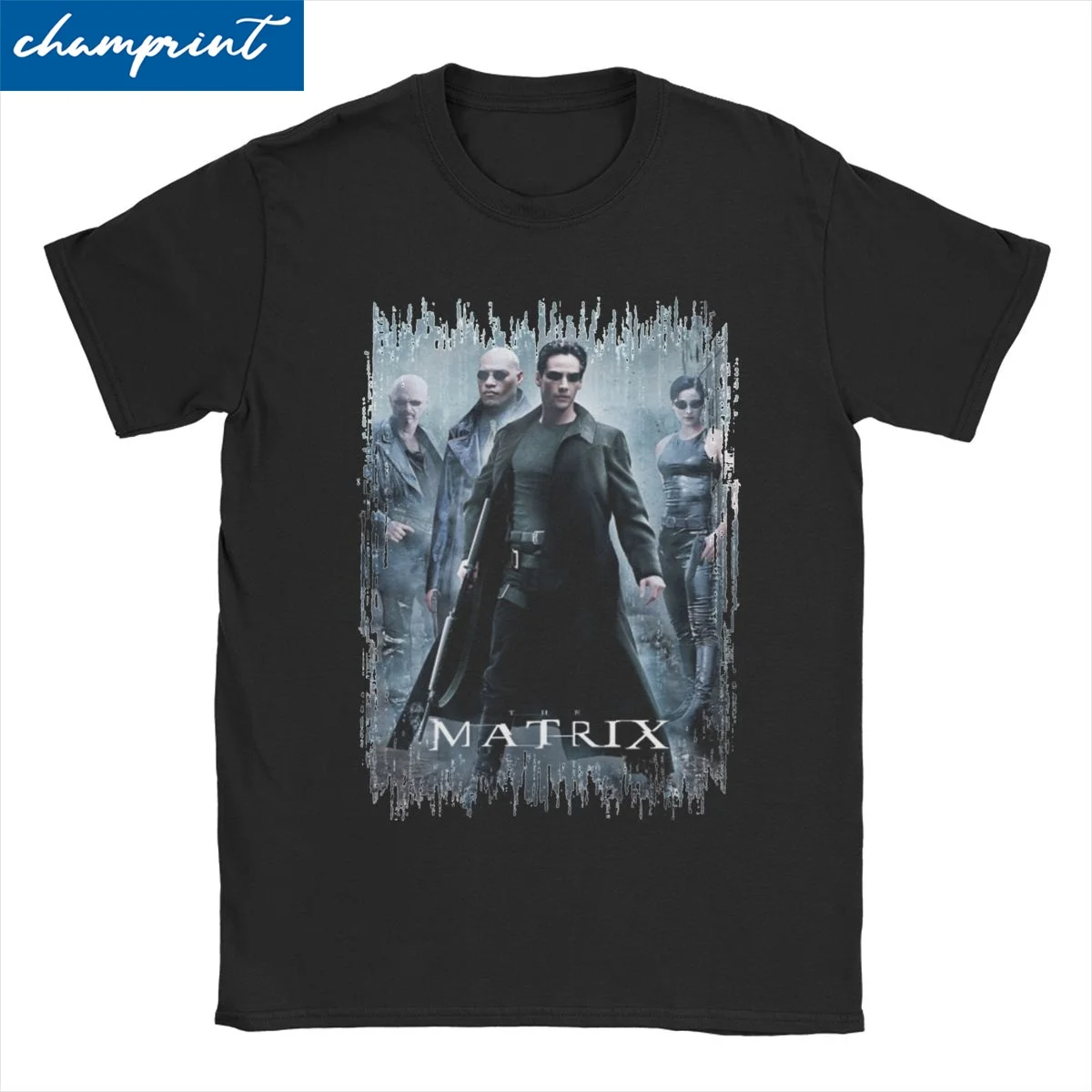 Funny Movie Poster Artwork 4 Resurrections T-Shirts Men Women Round Neck Pure Cotton T Shirts Matrixs Tees Plus Size Clothing