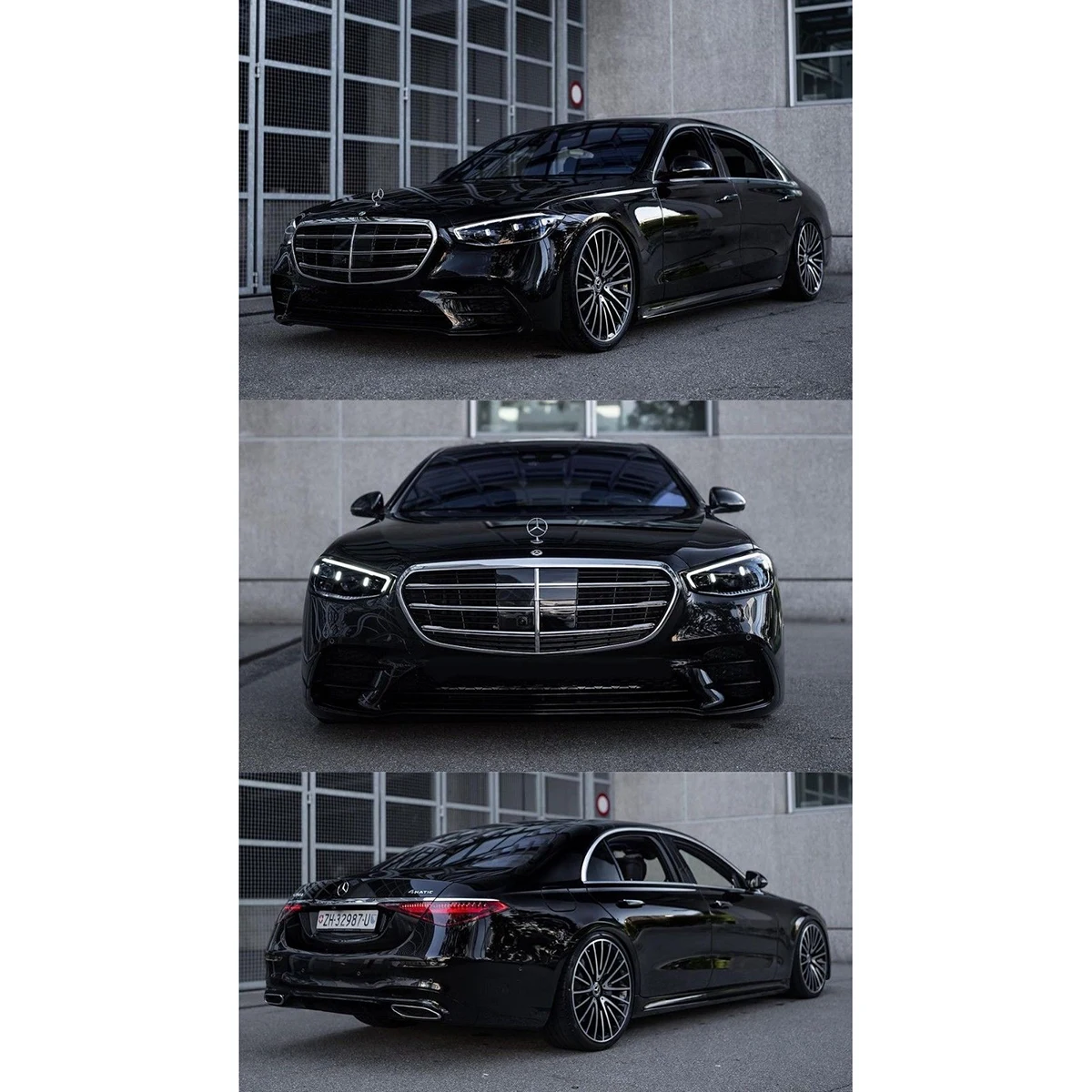 2024 New Trend upgrade s class w221 w221 upgrade w223 s63 body kit upgrade w221 to w222s63 amg