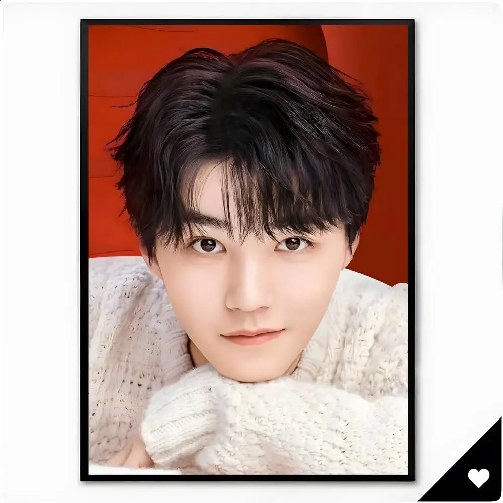 Youthful Polished Music Karry Wang Junkai Poster Premium HD Decor Wall Art for Interior Room Makeover Home Accents Gift