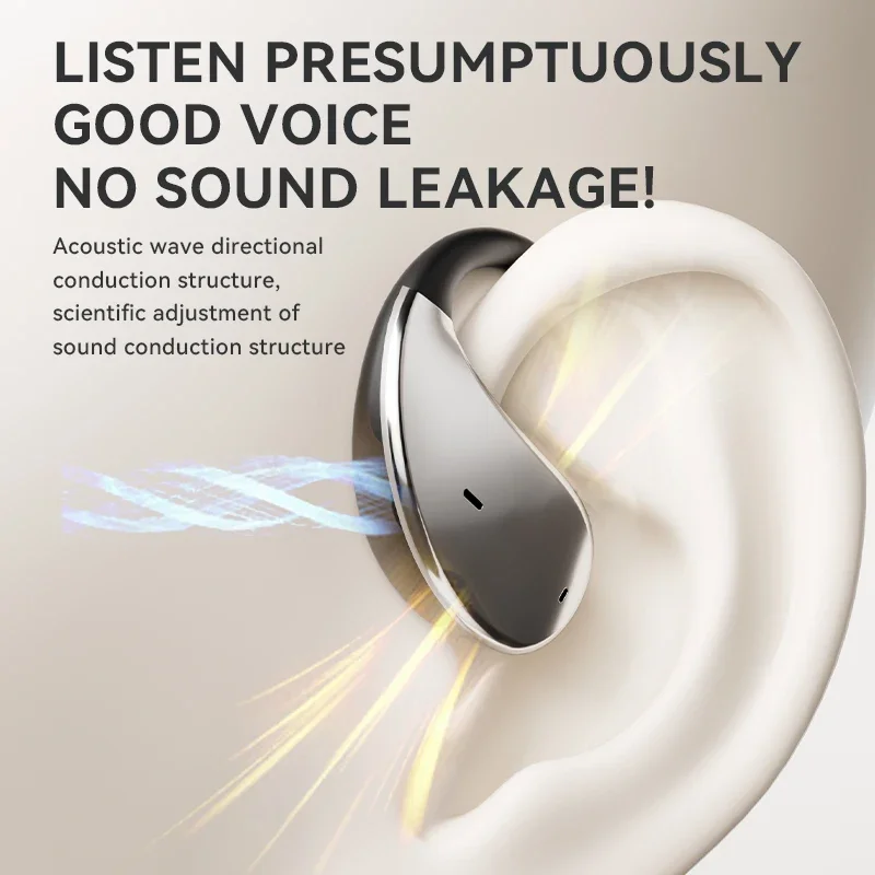 Auriculares con traducción en tiempo Real AI, inalámbricos, Bluetooth, pantalla táctil, tipo colgante, reducción de ruido, compatible con 144 idiomas