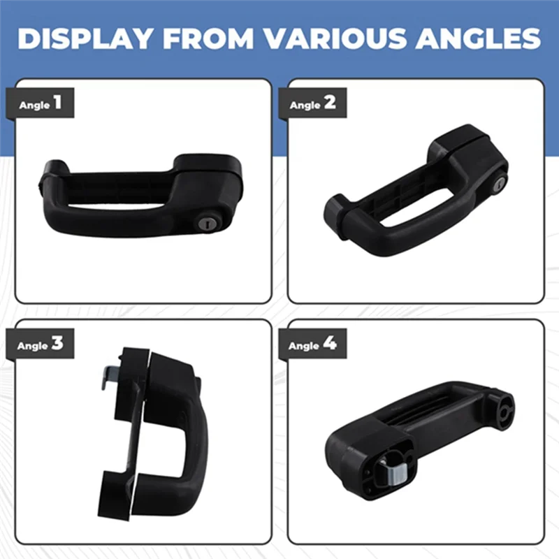 

AB56-7109661 7109662 Door Latch And Handle Fits For Bobcat Loaders 751 763 864 963 A300 S185 S300 S750 T180 T320 More