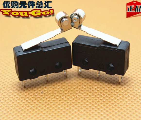 

50 шт. KW-1-2 миниатюрный микропереключатель прямой ручной концевой выключатель