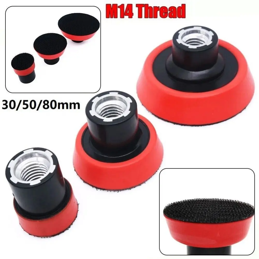 Sponge Pad Backer Waxing Tools 1/2/3 Inch Car Polishing Pad Polisher Buffer Cleaning Buffing Disc