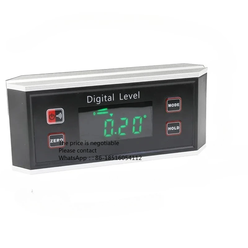 

IP54 цифровой ленточный инклинометр 4x360 наклонная линейка уровень цифровой дисплей инклинометр угловая линейка магнитная лента