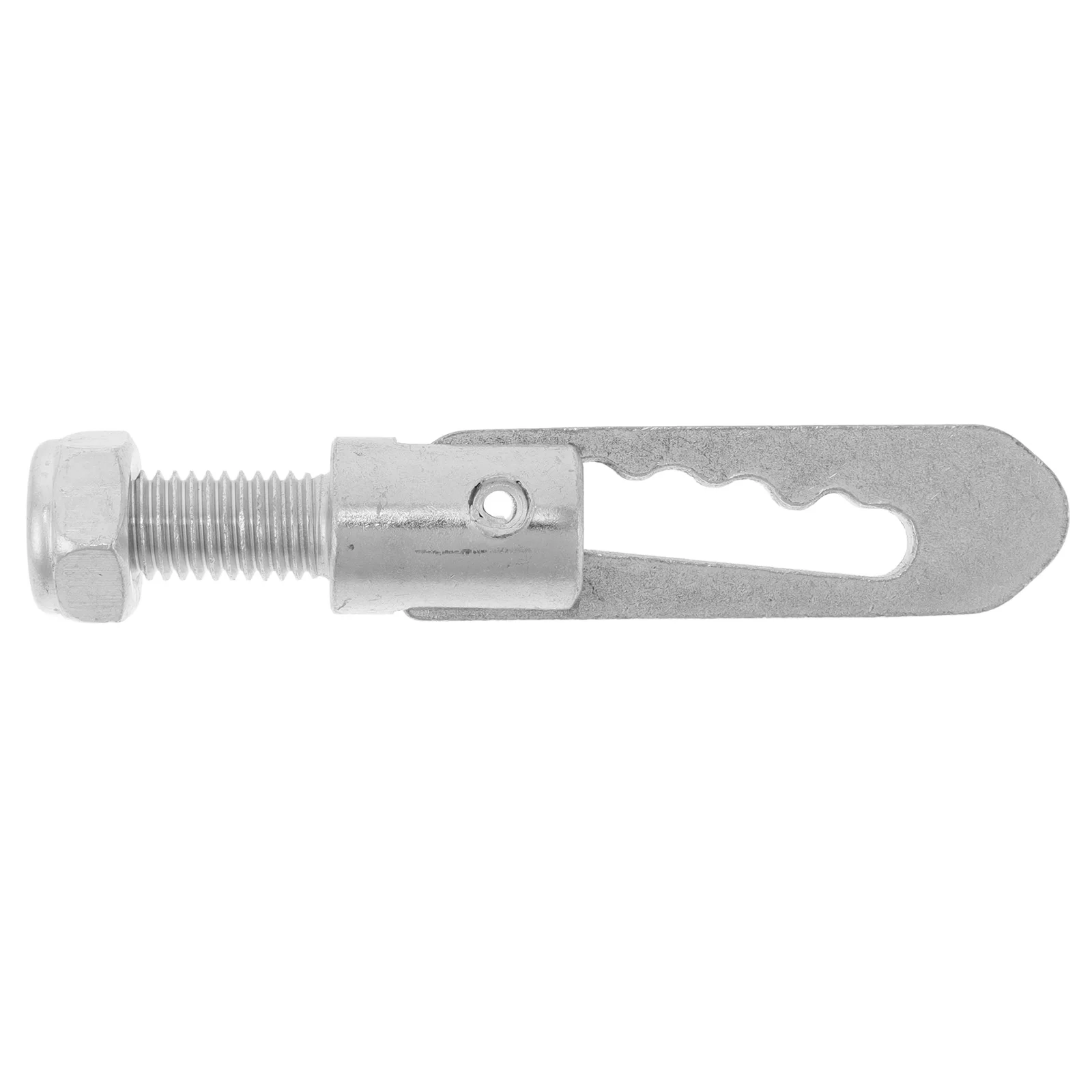 

Spring Loaded Latch Pin Heavy Duty Trailer Parts Accessories Spring Pin Wedge Design Gate Latch Component Silver Color Barrel