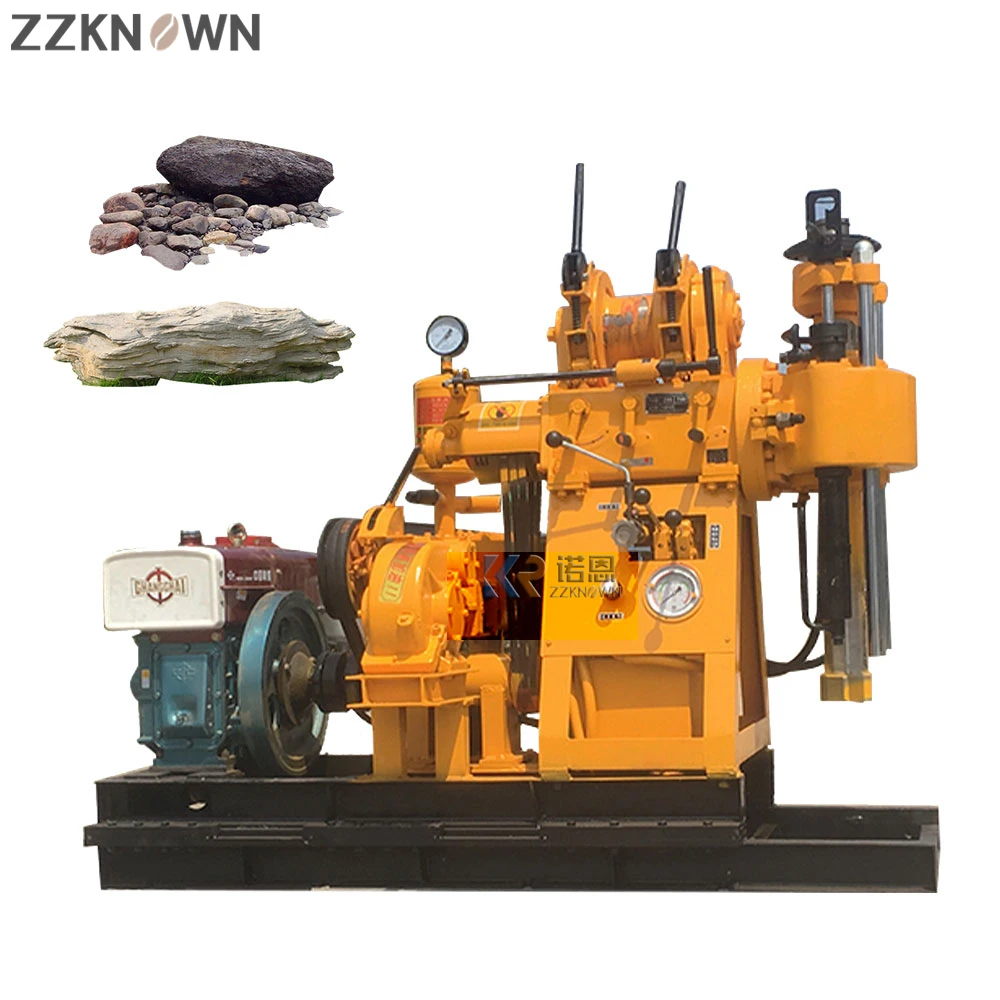 Crawler Hydraulic Borehole Drilling Rig Coal Mine Drilling Equipment Full Hydraulic Diesel Engine Well Borehole