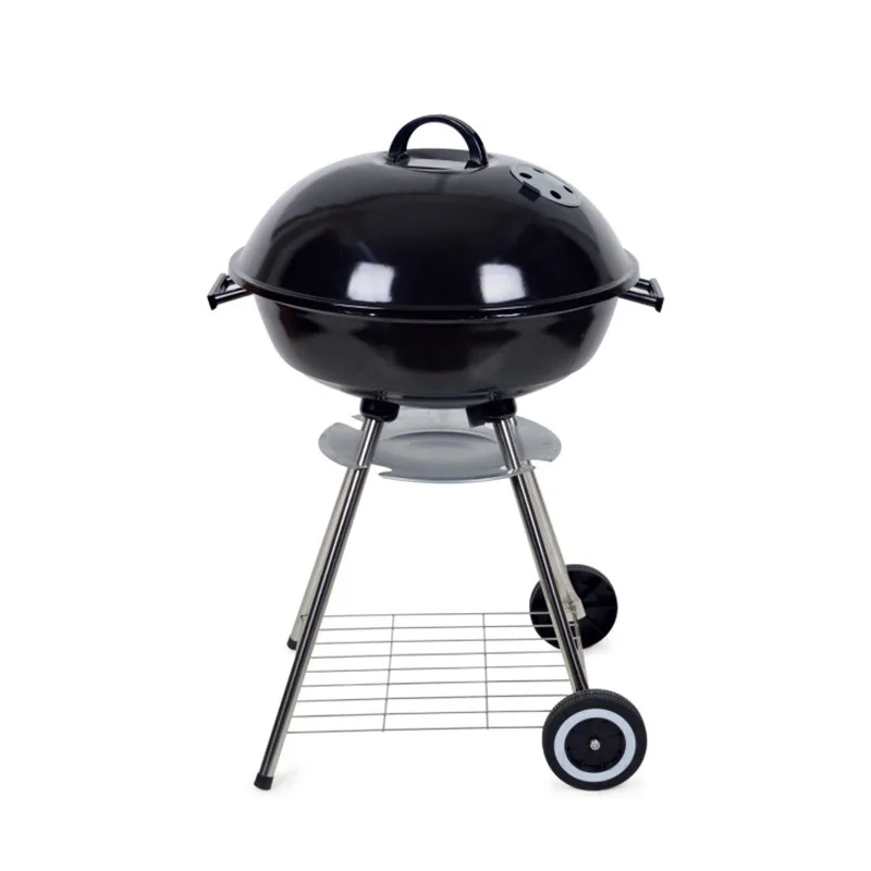 

22.5 inch charcoal grill, outdoor portable four-legged grill, three-legged grill