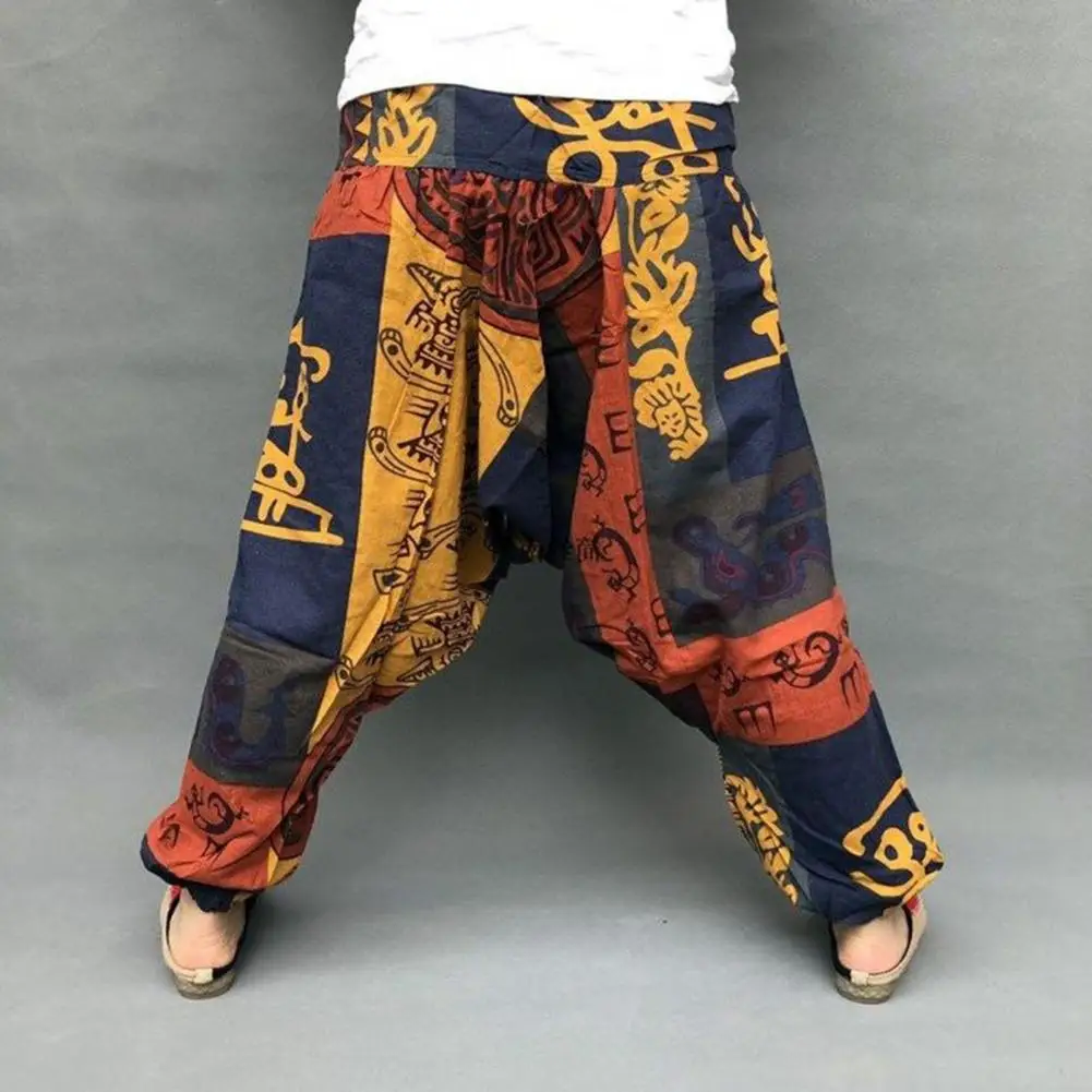 Women Men Bloomers  Vintage   Men Trousers Pantalones Lantern Pants