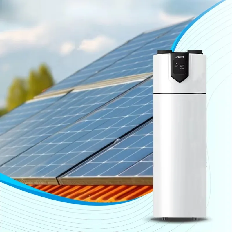 Sistem Pompa Panas Hibrida Tenaga Surya untuk Air Panas Rumah Tangga Silinder 200L/300L