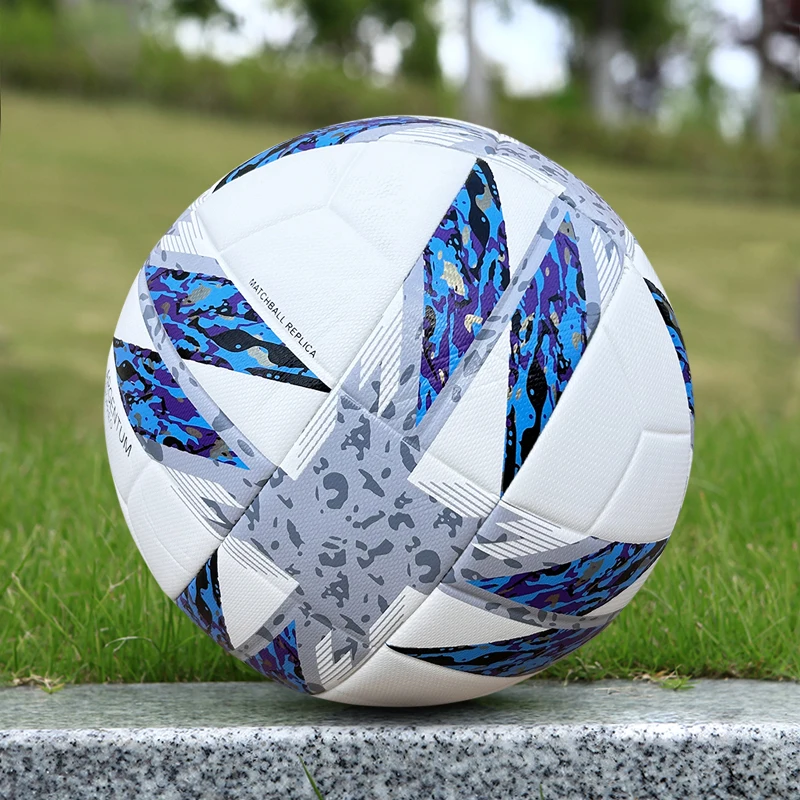 

High Quality Soccer Ball Size 5 Adult Professional Match Machine Sewn Futbol Soft PU Men's Outdoor Training Football Sewing