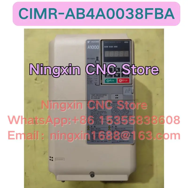 Second-hand CIMR-AB4A0038FBA Inverter Functional test OK