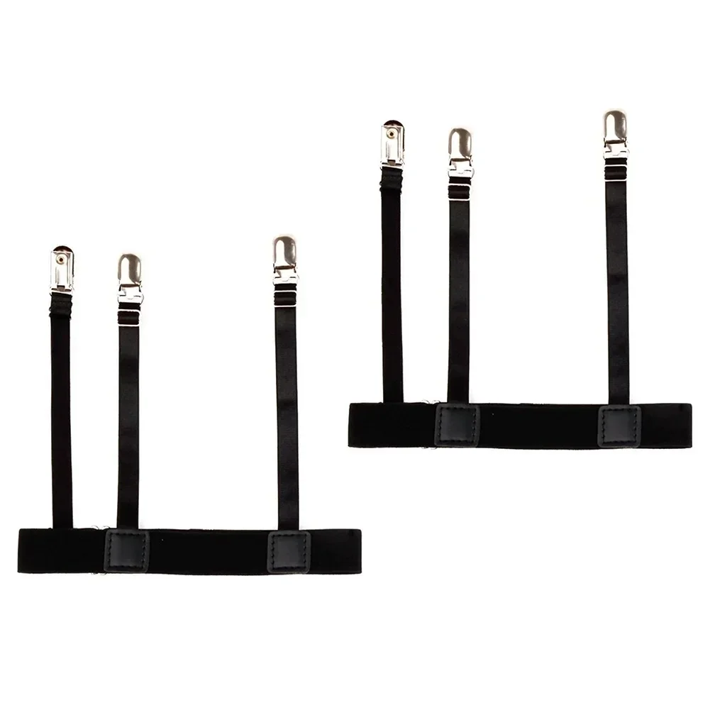 Penyangga Kaus dengan Klip Pengunci Anti-Selip, Tali Pengikat Paha