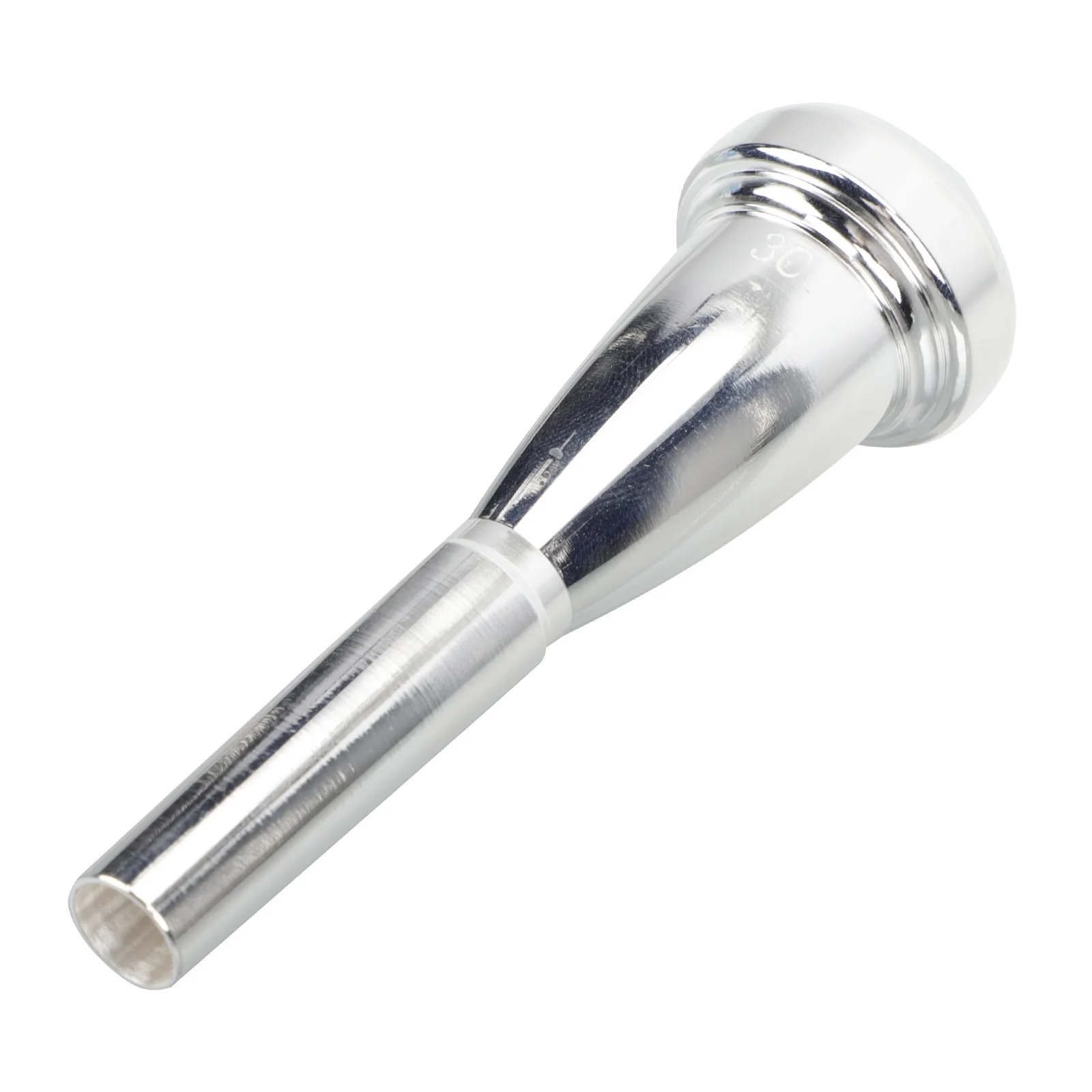 

Professional 3c Trumpet Mouthpiece Copper Alloy Durable Replacement Portable Instrument Supply Suitable for School Concert Bar
