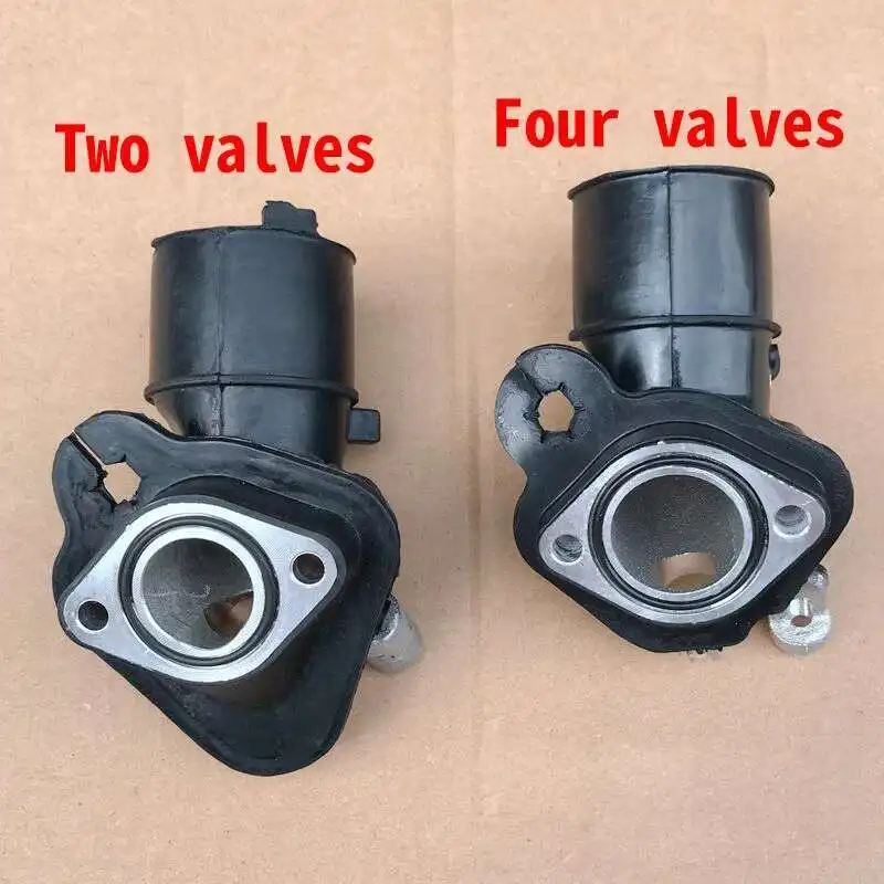 Motorcycle Carburetor Interface and Intake Pipe Clamp for Kymco G150 People150 Like180