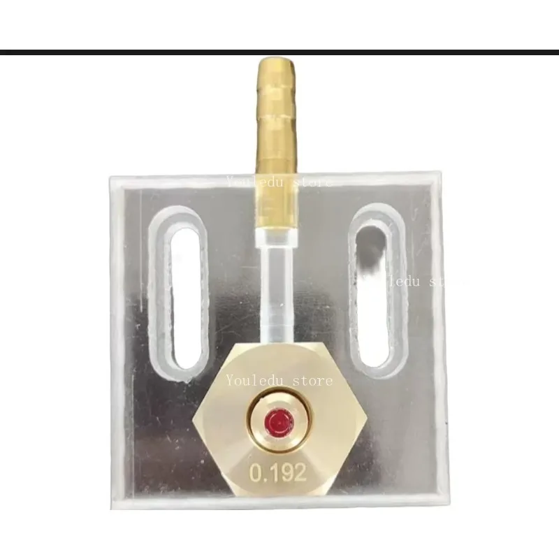 

1pc EDM Parts Molybdenum Wire Guider 0.192mm 0.195mm Ruby Water Nozzle Cooling Plate Panel Medium Speed Wire Cut Machine 50x50mm