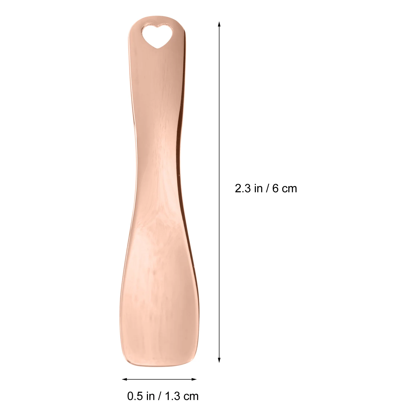 

3Pcs Eye Cream Spoon Zinc Alloy Rose Gold Eye Massage Tool Relieve Fatigue Accelerate Circulation Metal Skincare Applicator