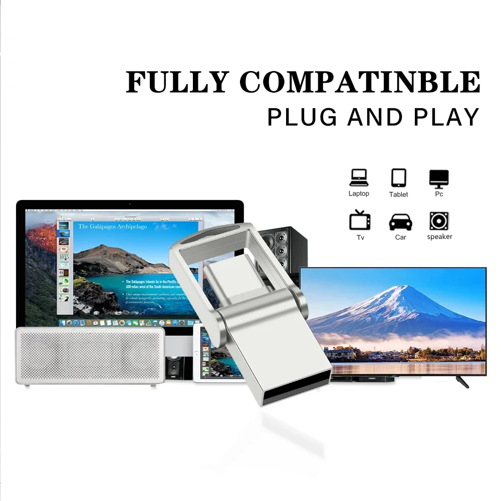 Мини-флешка JASTER, 128 ГБ, 64 ГБ, 32 ГБ, 16 ГБ