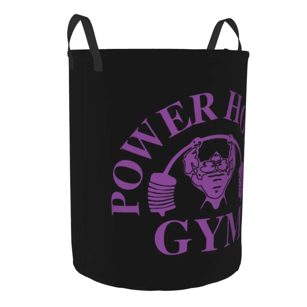 Powerhouse Gym Laundry Basket Collapsible Large Clothing Storage Bin Fitness Building Muscle Baby Hamper