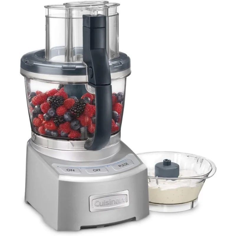 Cuisinart-Processador De Alimentos, Coleção Elite 2.0, Die Cast, 12 Cup, FP-12DCN