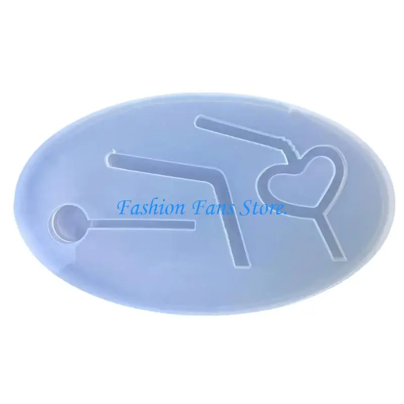  Smooth Cavity Straw Mold for Resin Casting Soap Wax Drink Styling
