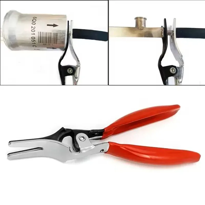Car Pipe Maintenance Tool Set Automobile Oil Tube Clamp Joint Tightener Fuel Filter Hose Buckle Removal Pliers for Auto Repair