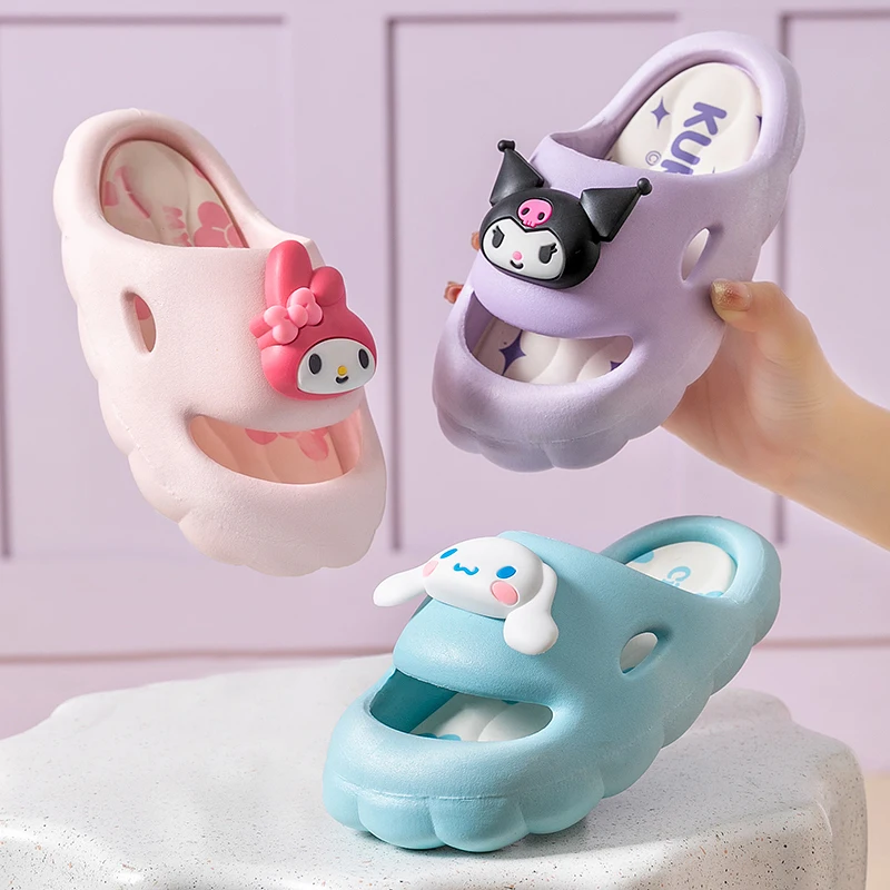 Kids slippers kids shoes Girls' shoes  Children's slippers flip flops children hello kitty shoes