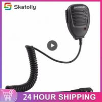 Speaker Microphone Suitable For Baofeng 888S 5R UV82 8D 5RE 5RA Speaker Microphone Headset Two-way Intercom