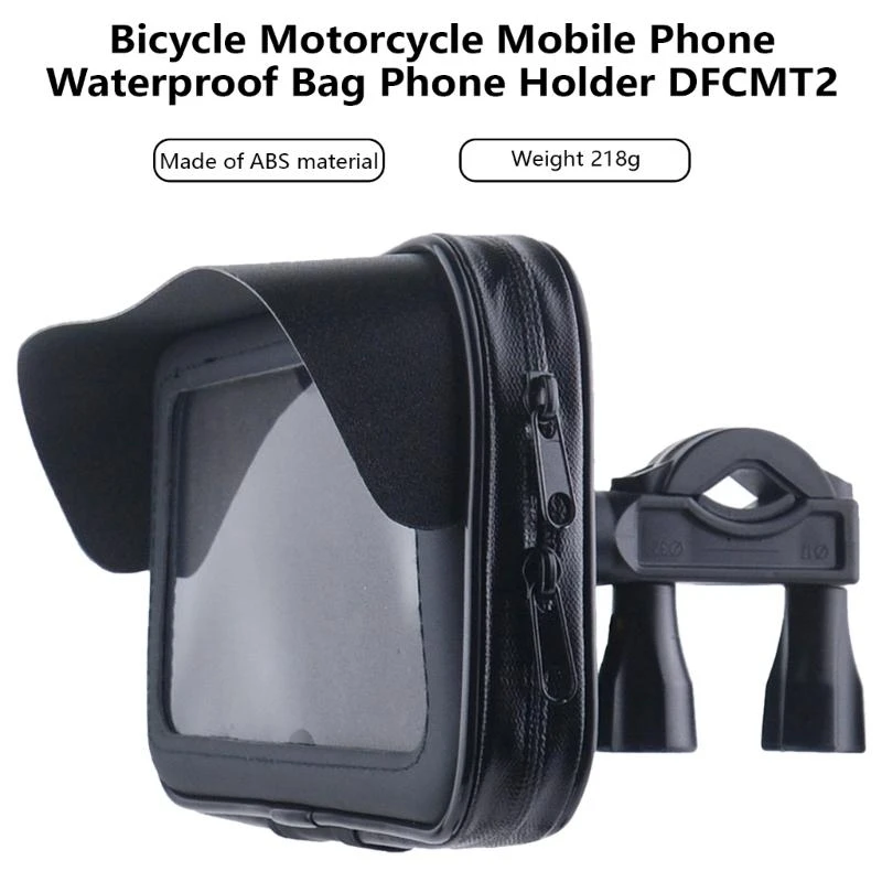 ผู้ถือโทรศัพท์Handlebarมอเตอร์ไซด์โทรศัพท์กระเป๋ากระเป๋าSunvisor 360 องศาหมุนสําหรับโทรศัพท์ได้ถึง 6.5 นิ้ว