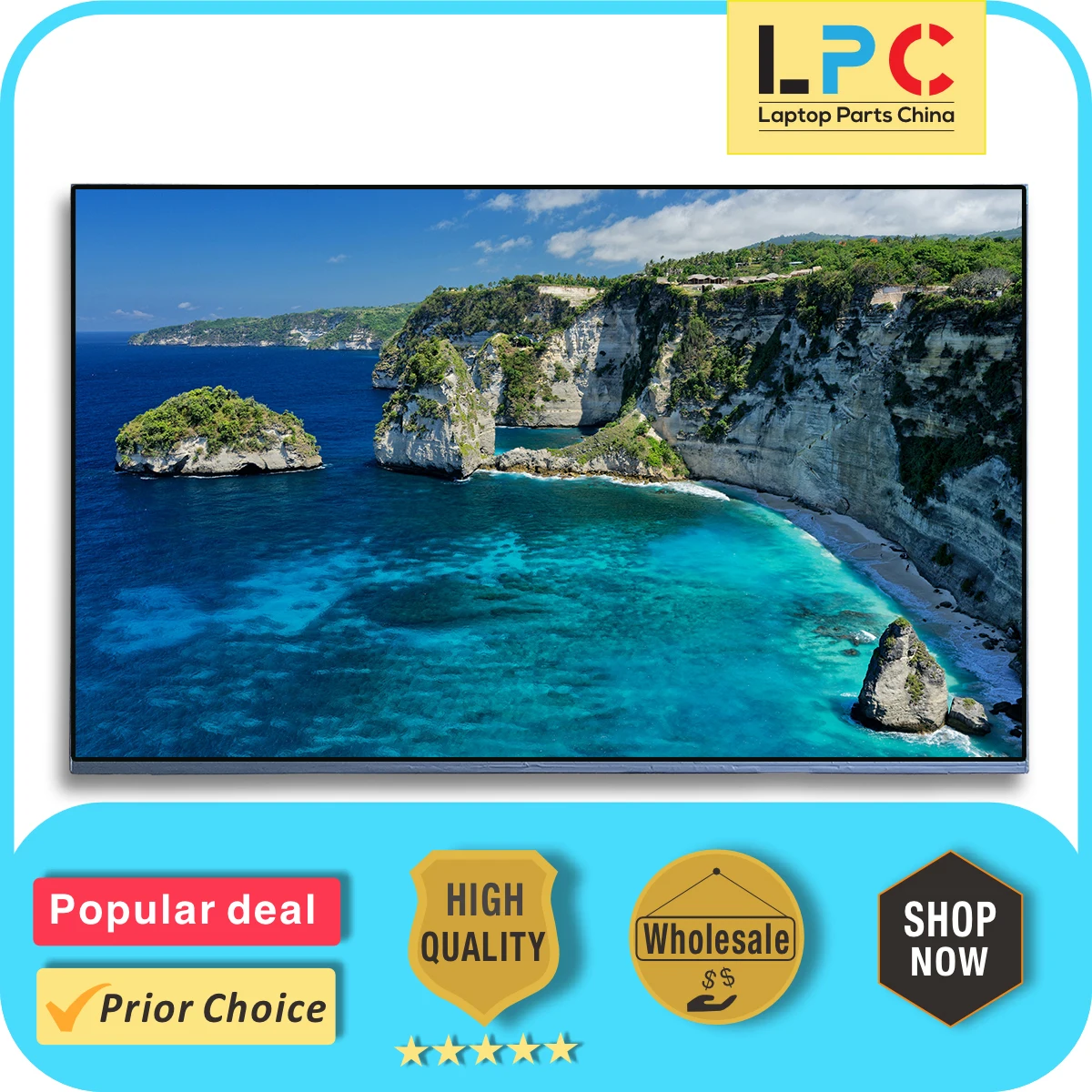 

NE160WUM-N66 NV160WUM-N43 LCD Screen Display FHD 1920×1200 EDP 30 Pins 16 inch Non-Touch New Replacement Laptop LCD Display