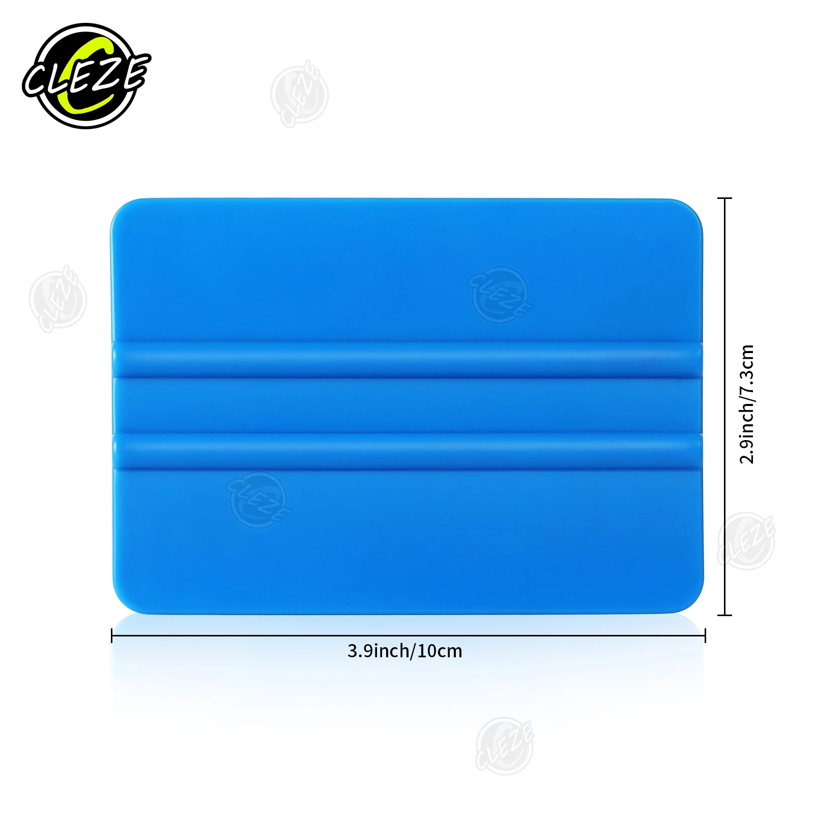 CLEZE 4 Inch Window Tint Plastic Squeegee Car Vinyl Wrap Tool for PPF Film Installation Professional Auto Detailing