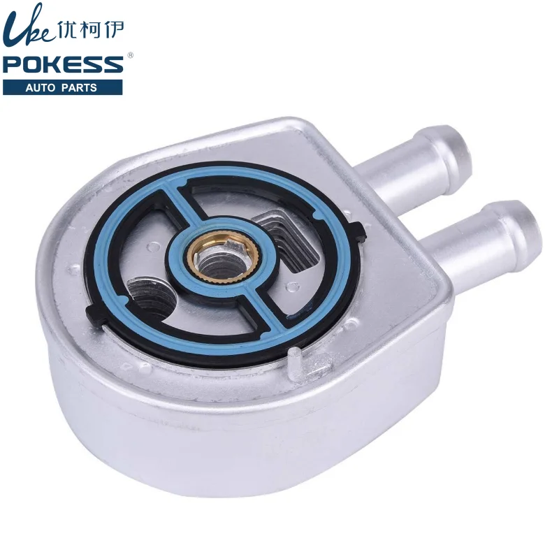 

Радиатор масляного радиатора двигателя автомобиля для Ford Mondeo Kuga Fiesta ST Transit Mk5 Mazda 5 6 1,8 2,0 1S7G6A642AD 1S7Z6A642AAA LF0214700