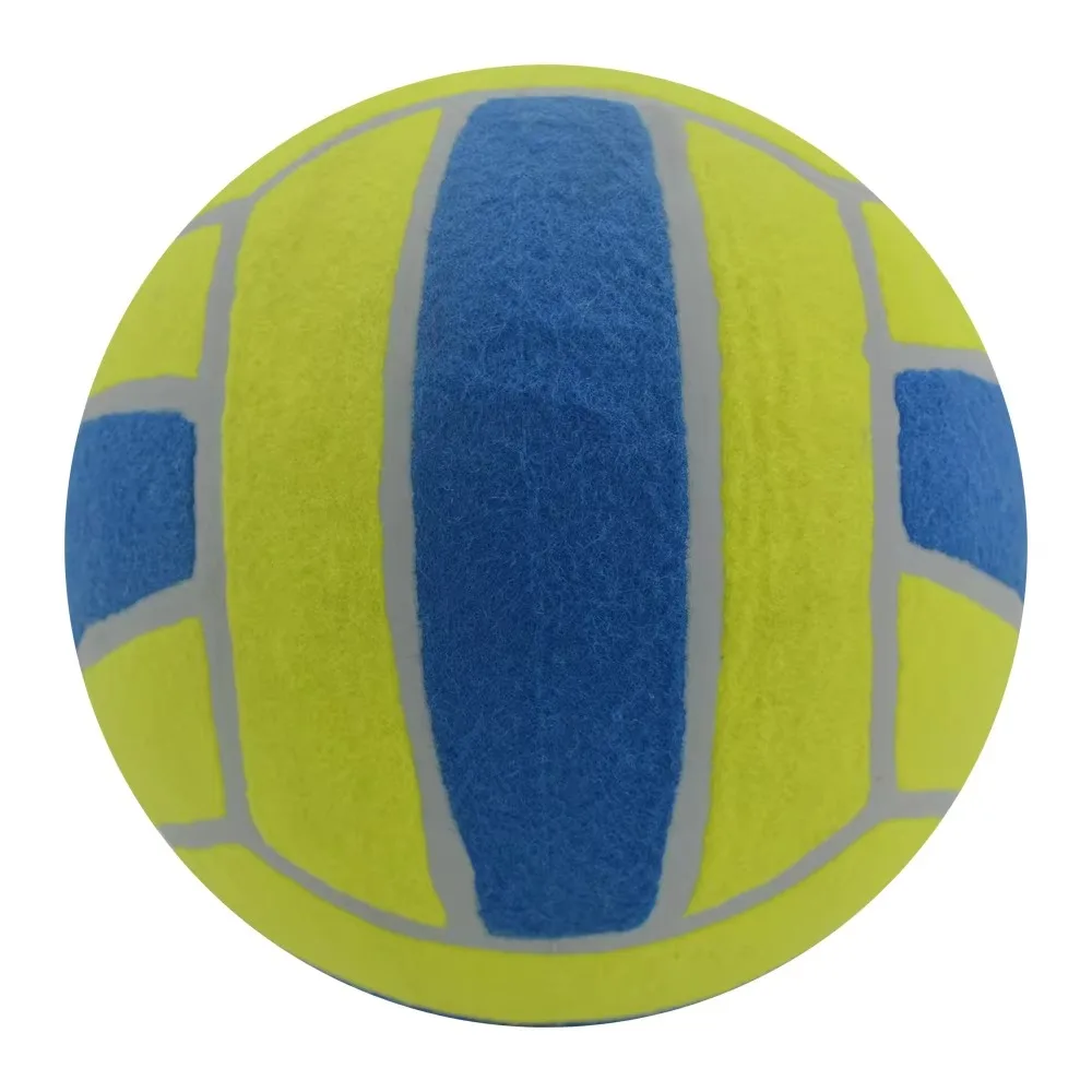 5 Inch Durable Rubber Tennis Balls Mini Volleyball Combo OEM Custom Portable Indoor Outdoor Entertainment Training Practice Ball