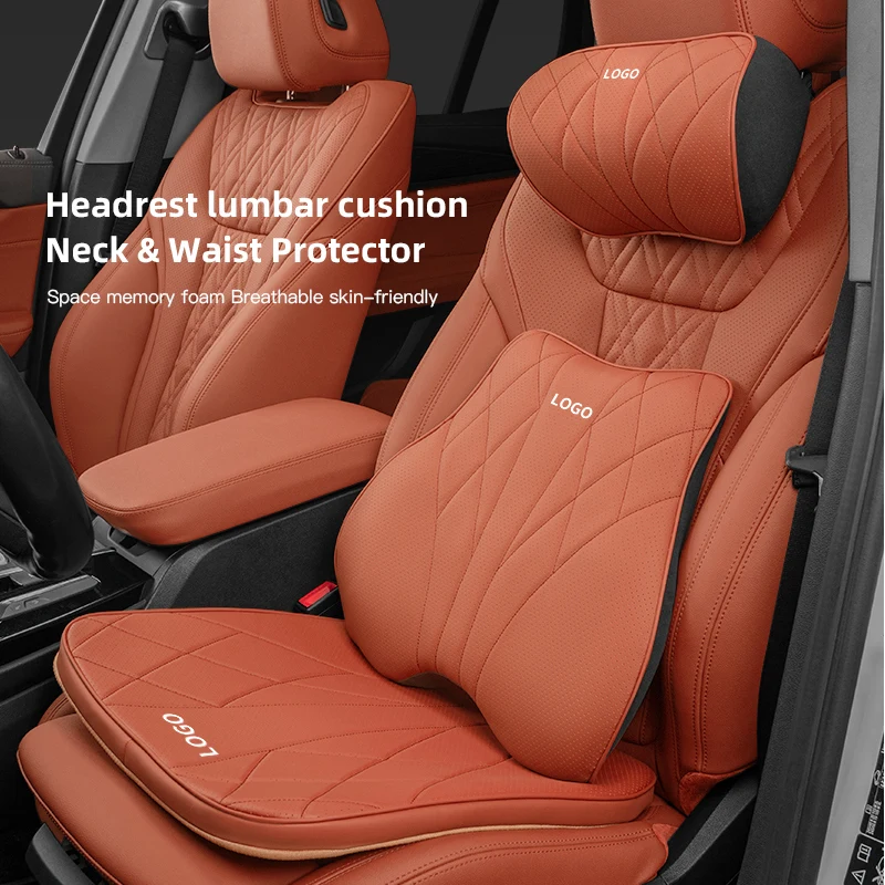 Almohada de cuello para decoración de coche, cojín de cintura para Lincoln Continental MKZ Town-Car Aviator Navigator MKX Energy Zep