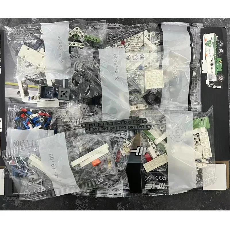 ชุดตัวต่อรถบรรทุกขยะแม็คแอลอาร์ ซีรีส์เทคนิคใหม่ ของเล่นตัวต่อรถขนส่งสิ่งปฏิกูล สำหรับเด็กผู้ชาย ของขวัญ 42167