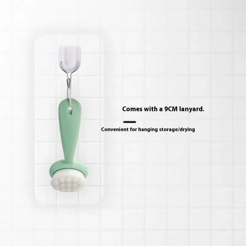 딥 클렌징 모공 클리너 ​ ​   세안 브러시 얼굴 관리 각질 제거 브러시 ​ ​   블랙헤드 소프트 ​ ​ 페이스 클렌징 브러쉬 ​ ​