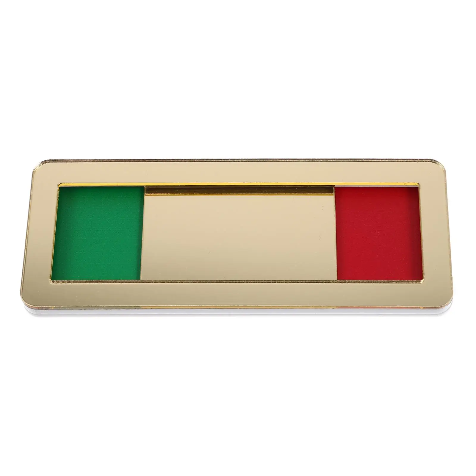 

Acrylic Privacy Sign for Office Meeting Room Door Slide Red Green Indicator Easy Suitable Various Scenes Protect Privacy
