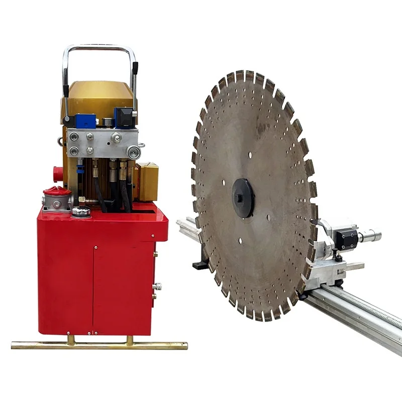 Electric Power Tool Concrete Wall Saw Full-Automatic Hydraulic Wall Concrete Cutting Machine